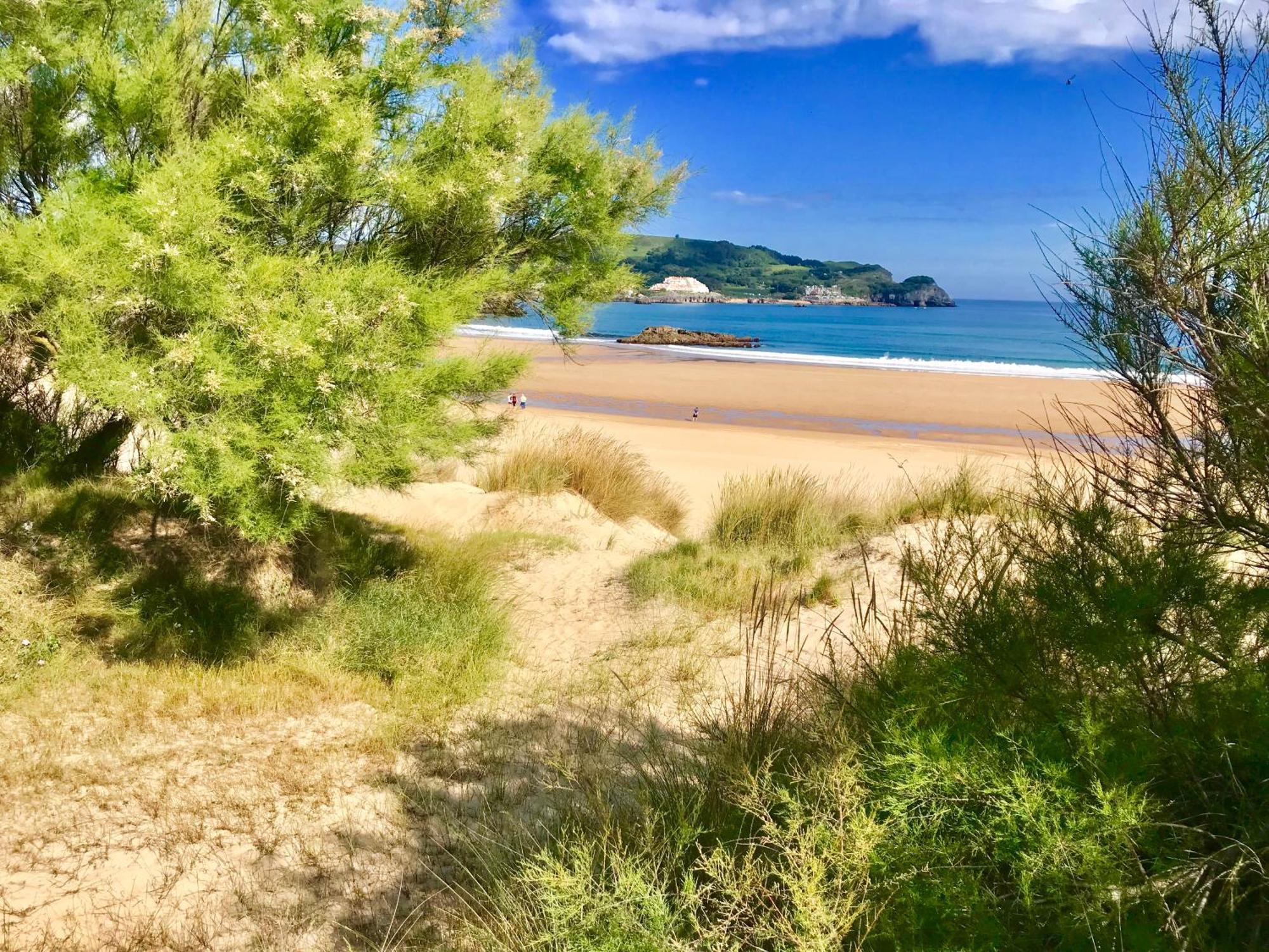 Apartamento Plaza De La Villa Playa Trengandin Noja Dış mekan fotoğraf