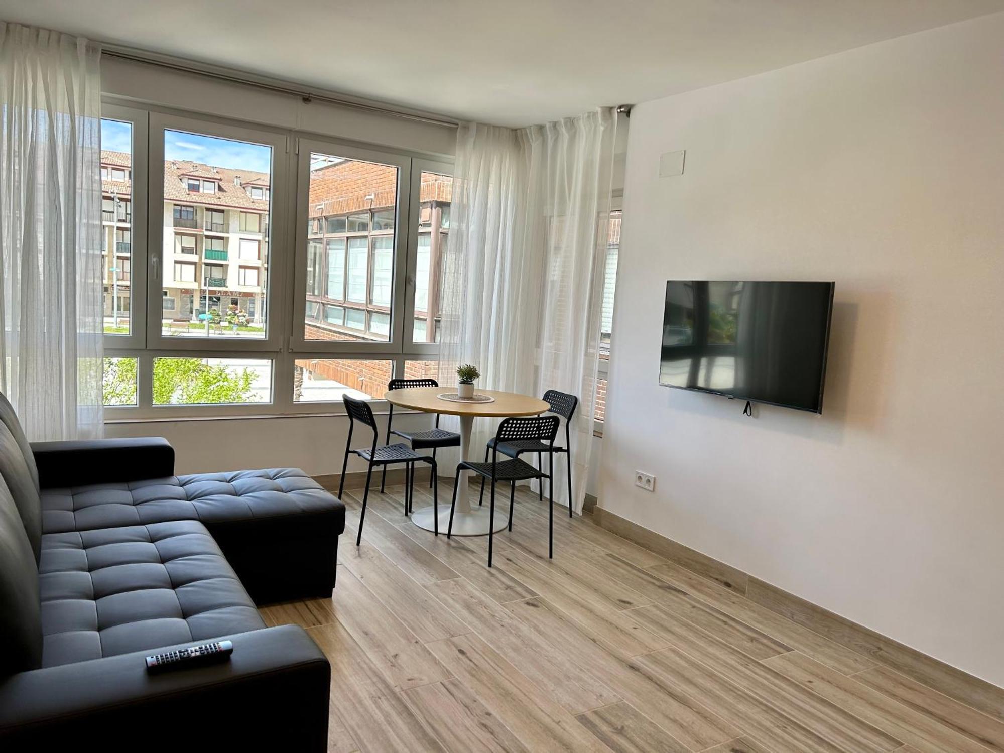 Apartamento Plaza De La Villa Playa Trengandin Noja Dış mekan fotoğraf