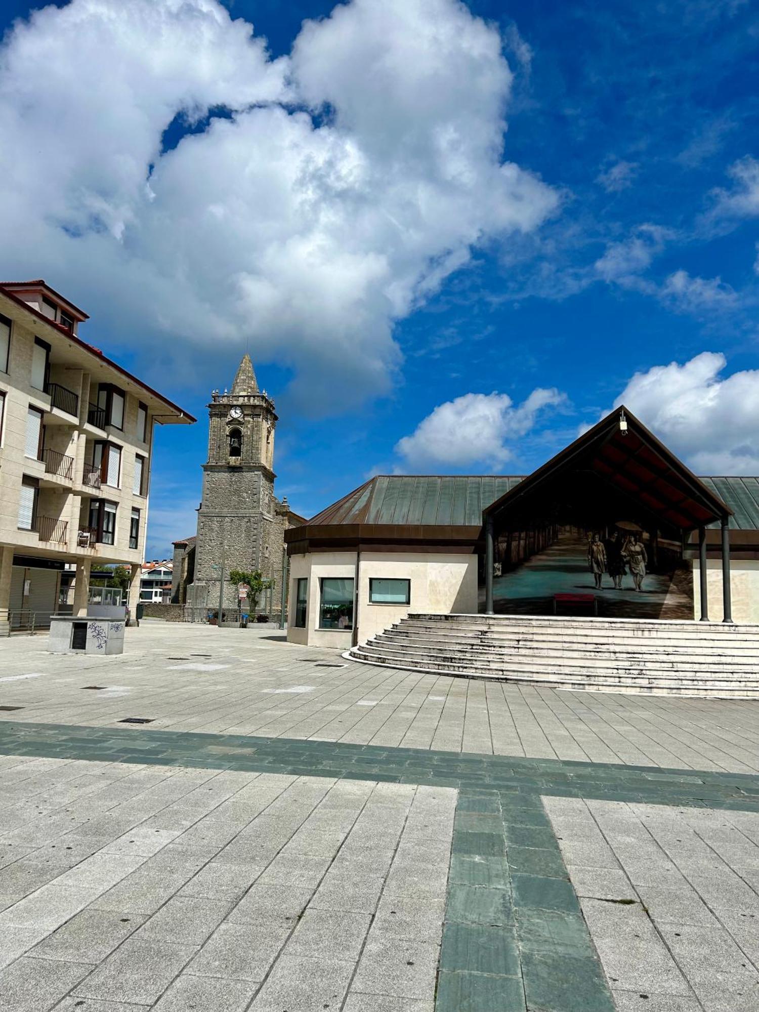 Apartamento Plaza De La Villa Playa Trengandin Noja Dış mekan fotoğraf